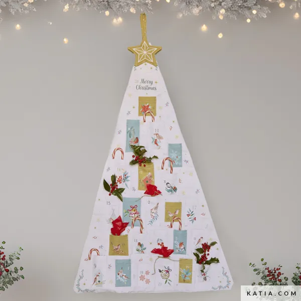 Adventskalender paneel - Katia