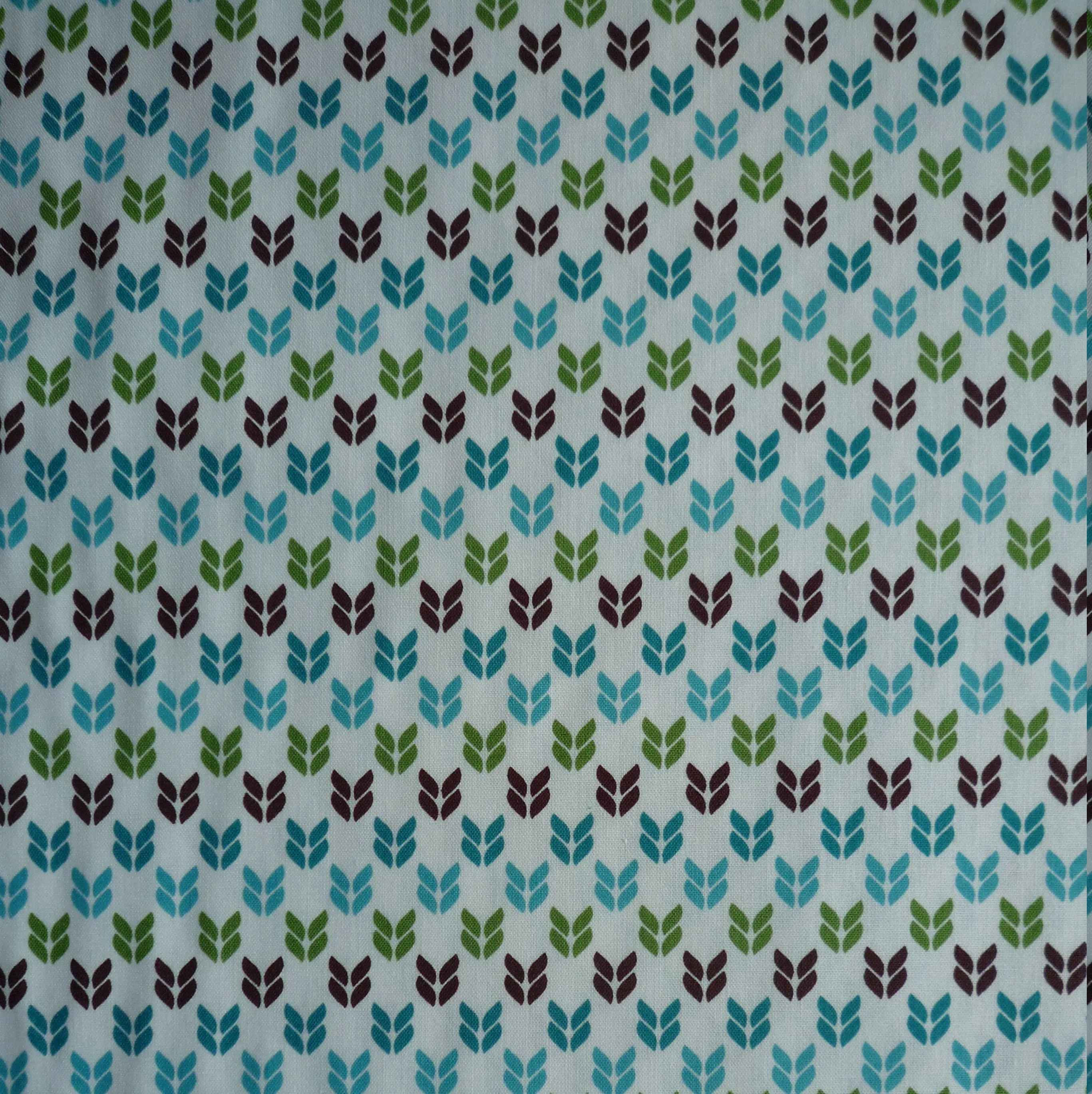 Katoen met abstract motief